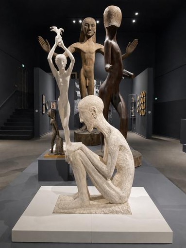Momenti della mostra "Anton Prinner - Le ciel pour plafond" a Vallauris