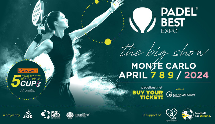 Continua la marcia di avvicinamento al Monte-Carlo Padel Best Expo