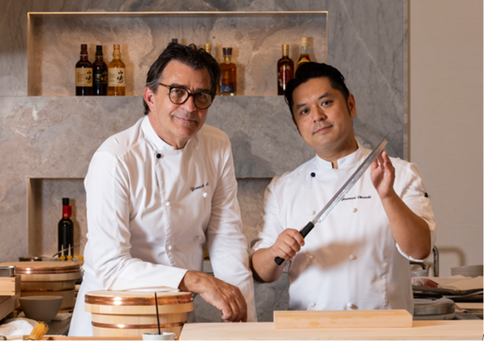 I due chef dell'Abysse Monte-carlo I due chef dell'Abysse Monte-carlo