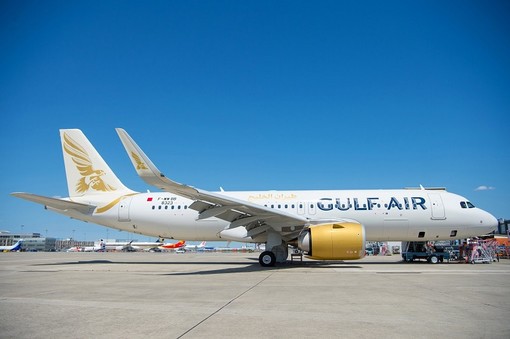 Un A320 neo dell'Air Gulf