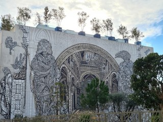 Antibes, Street Art - Crédit photo : OTC Antibes Juan-les-Pins