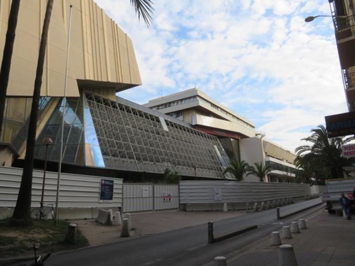 Lavori in corso all'Acropolis