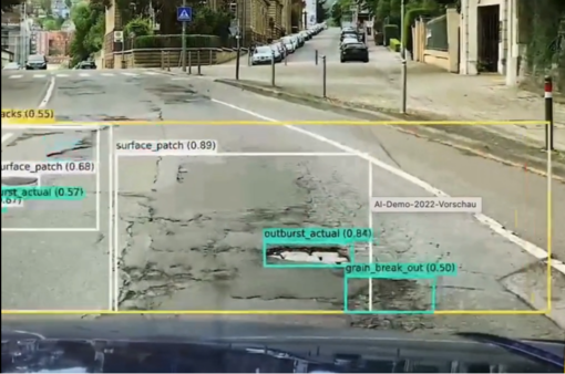 Cannes, analisi di una via con l'intelligenza artificiale (c) Vialytics