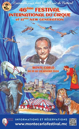 Il Festival del circo di Monte-Carlo compie 50 anni: per celebrarlo anche una mostra ed una parata