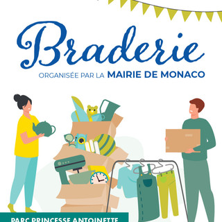 Braderie della Mairie de Monaco al Parc Princesse Antoinette: economia circolare e iniziativa dei giovani