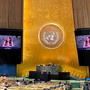 Daphné Le Son rappresenta Monaco alla Riunione di alto livello dell'ONU sull'HIV/AIDS. ©DR Daphné Le Son rappresenta Monaco alla Riunione di alto livello dell'ONU sull'HIV/AIDS. ©DR