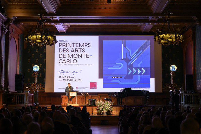 Le Printemps des Arts de Monte-Carlo 2026 apre il ciclo “Utopie”, dal 11 marzo al 19 aprile 2026.