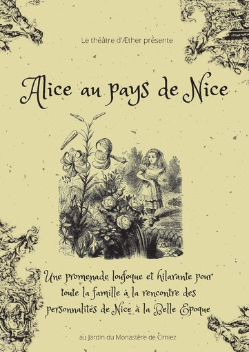 A passeggio con Alice nei giardini di Villa Masséna a Nizza A passeggio con Alice nei giardini di Villa Masséna a Nizza