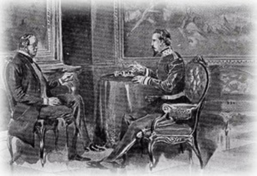 Cavour si incontrò con Napoleone III a Plombières il 20 Luglio 1858. ©Emaze Cavour si incontrò con Napoleone III a Plombières il 20 Luglio 1858. ©Emaze