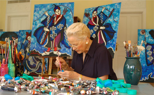 Ana Tzarev espone alla Galleria del Gildo Pastor Center