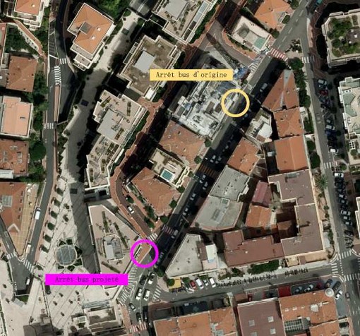 La fermata segnata nel circoletto viola - copyright DAU La fermata segnata nel circoletto viola - copyright DAU