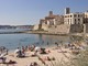 Antibes, plage de la Gravette @F. Trotobas Antibes, plage de la Gravette @F. Trotobas