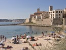 Antibes, plage de la Gravette @F. Trotobas