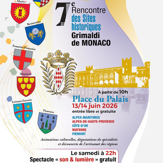 7ª edizione dell’Incontro dei Siti Storici Grimaldi di Monaco © DR