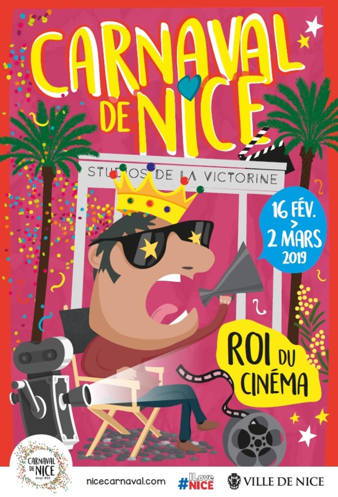 Ecco il poster del Carnevale di Nizza del 2019