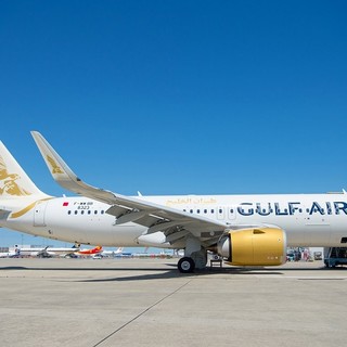 Un A320 neo dell'Air Gulf