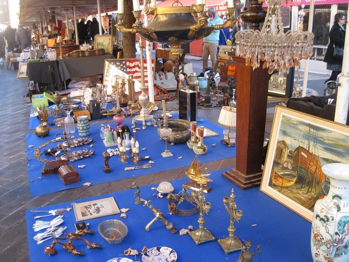 Brocante in Cours Saleya
