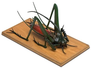 Phy-Mateus Decticus (Expédition Bornéo 1904), 1994 Acrylique sur résine 56 x 26 x 25 cm Collection Ville de Nice / Donation Ferrero © Michel COEN Phy-Mateus Decticus (Expédition Bornéo 1904), 1994 Acrylique sur résine 56 x 26 x 25 cm Collection Ville de Nice / Donation Ferrero © Michel COEN