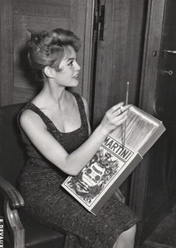 Brigitte Bardot alla Terrasse Martini