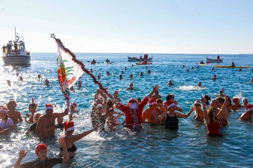 Bagno di Natale 2021 a Nizza