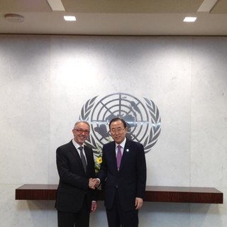 José Badia e Ban Ki-moon