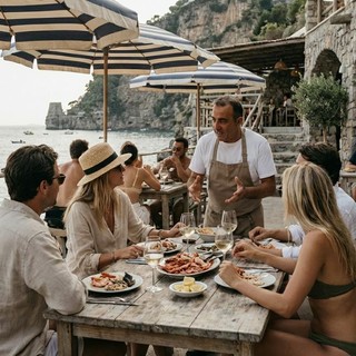 Positano autentica: il gusto del mare sulla spiaggia di Fornillo