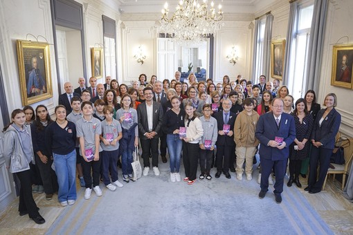Gli studenti durante l'incontro (Foto: Stéphane Danna Direction de la Communication) Gli studenti durante l'incontro (Foto: Stéphane Danna Direction de la Communication)