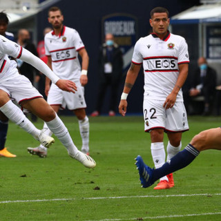 Bordeaux - Nizza, una fase di gioco (foto tratta dal sito dell'OGC Nice)