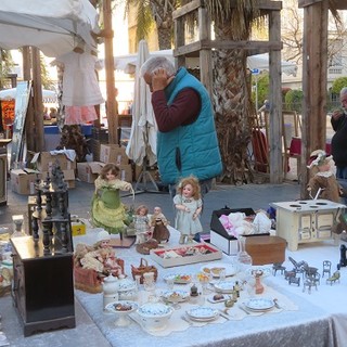 Brocantes in Cours Saleya