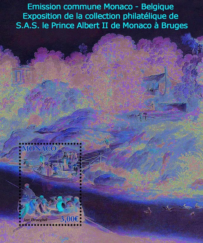 Montecarlo: un nuovo francobollo in arrivo. Un'emissione comune Belgio/Monaco Montecarlo: un nuovo francobollo in arrivo. Un'emissione comune Belgio/Monaco