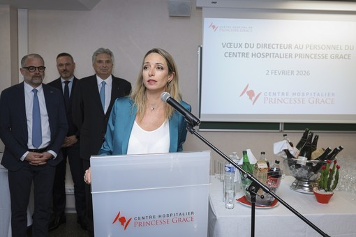 Benoite Rousseau de Sevelinges, direttore del CHPG, Voeux CHPG 2026 ©Stéphane Danna – Direzione della Comunicazione. Benoite Rousseau de Sevelinges, direttore del CHPG, Voeux CHPG 2026 ©Stéphane Danna – Direzione della Comunicazione.