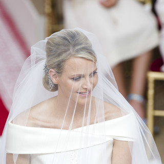 SAS Charlene sposa - Photo Charles French, Palais Princier