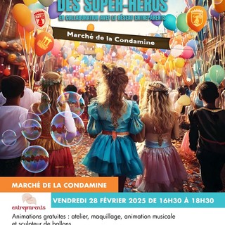 Monaco, il Carnevale é al Marché de la Condamine con i Supereroi