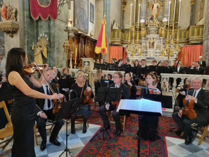 Arcomusica in concerto a Sospel. Arcomusica in concerto a Sospel.
