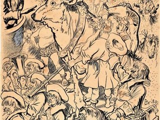 Le boeuf gras Caran d_Ache [Emmanuel Poiré]