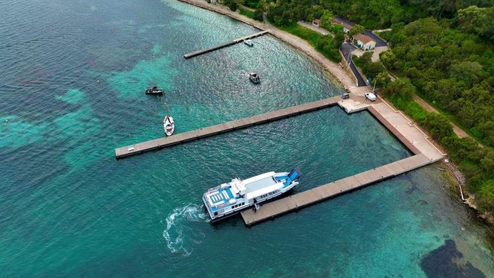 L'approdo dell'Isola Sainte-Marguerite L'approdo dell'Isola Sainte-Marguerite