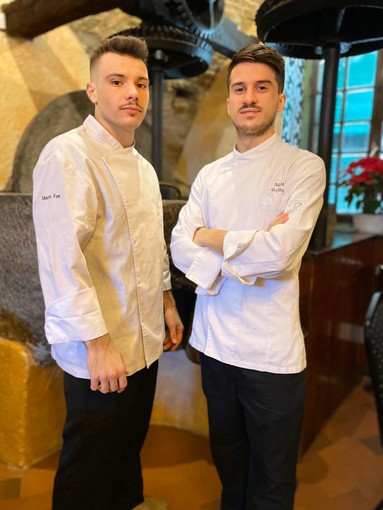 Chef Mauro Fae e Head Chef Mattia Goffredo