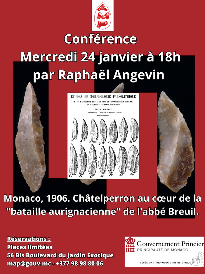 Al Museo della Preistoria di Monaco una conferenza con Raphael Angevin
