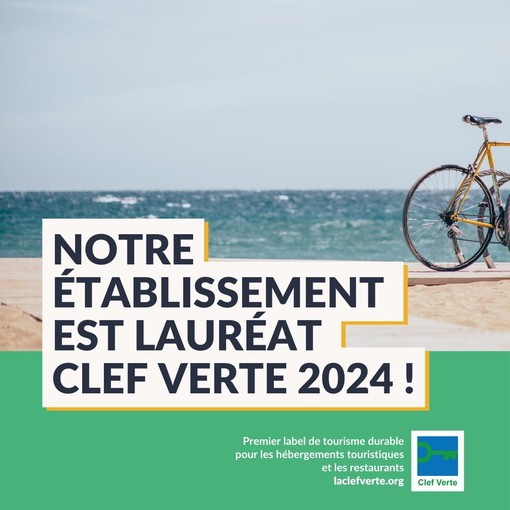 Mentone, le strutture che hanno ottenuto il marchio "Qualité Tourisme e Clef Verte 2024" Mentone, le strutture che hanno ottenuto il marchio "Qualité Tourisme e Clef Verte 2024"