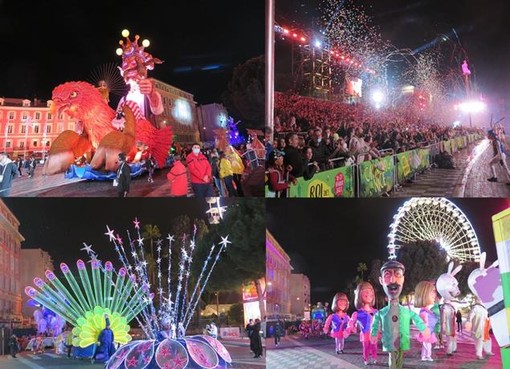 Corso Carnevalesco di Nizza del 19 febbraio 2022