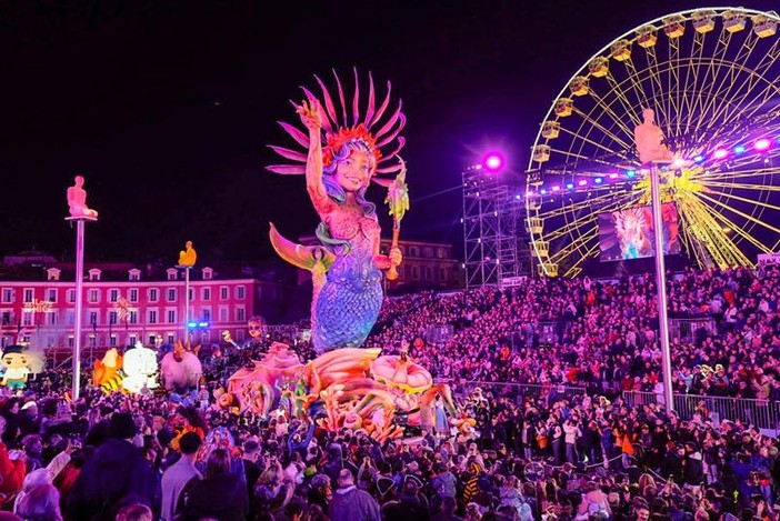 La "Reine" del Carnevale di Nizza dell'edizione del 2025 La "Reine" del Carnevale di Nizza dell'edizione del 2025