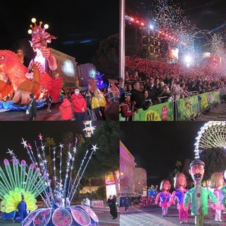Corso Carnevalesco di Nizza del 19 febbraio 2022