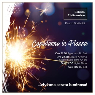 Per Capodanno grande festa in piazza a Bordighera!