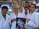 I ricercatori dell’équipe di fisiologia e biochimica e il Pr Denis Allemand al CSM. ©CSM