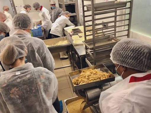 Cannes, l'attuale cucina centrale