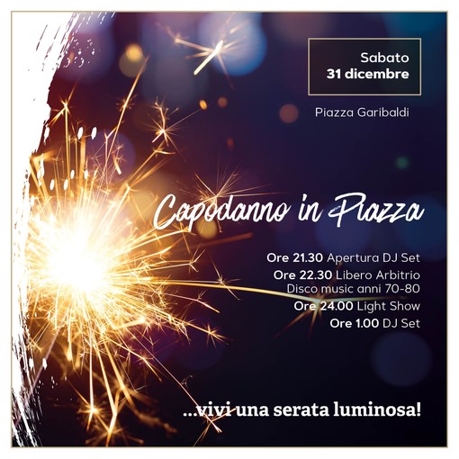 Per Capodanno grande festa in piazza a Bordighera!