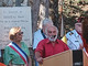 Un momento della commemorazione Un momento della commemorazione