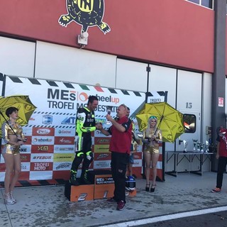 Francesco Curinga sulla griglia di partenza di Cervesina