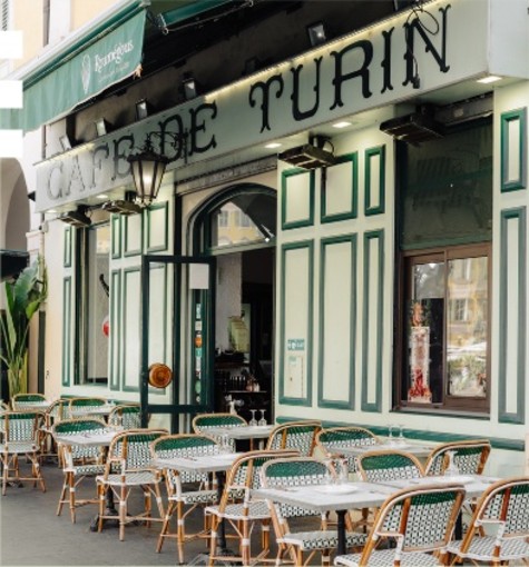 Cafè de Turin a Nizza