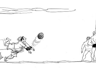 Le Figaro Littéraire,1969 ©V.Cabut https://cabu-officiel.com/